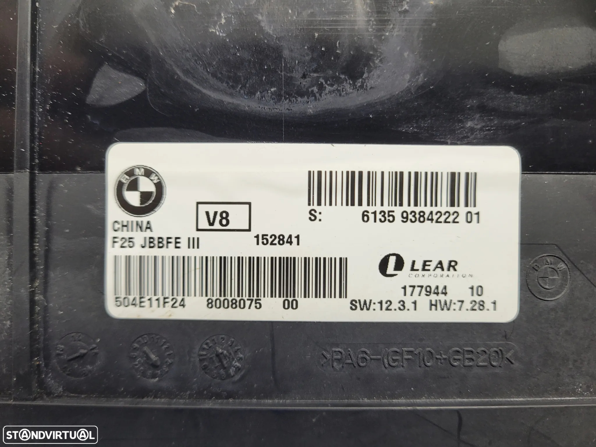 Modulo Controlo BCM BMW X3/X4 [F25/F26] 9384222 (2013-2021) - 4