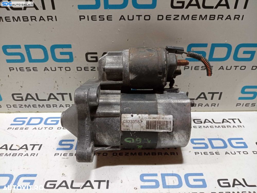 Electromotor cu 8 Dinti Renault Megane 1 1.6 B 1999 - 2002 Cod C633358R 7711134530 [M5835] - 1