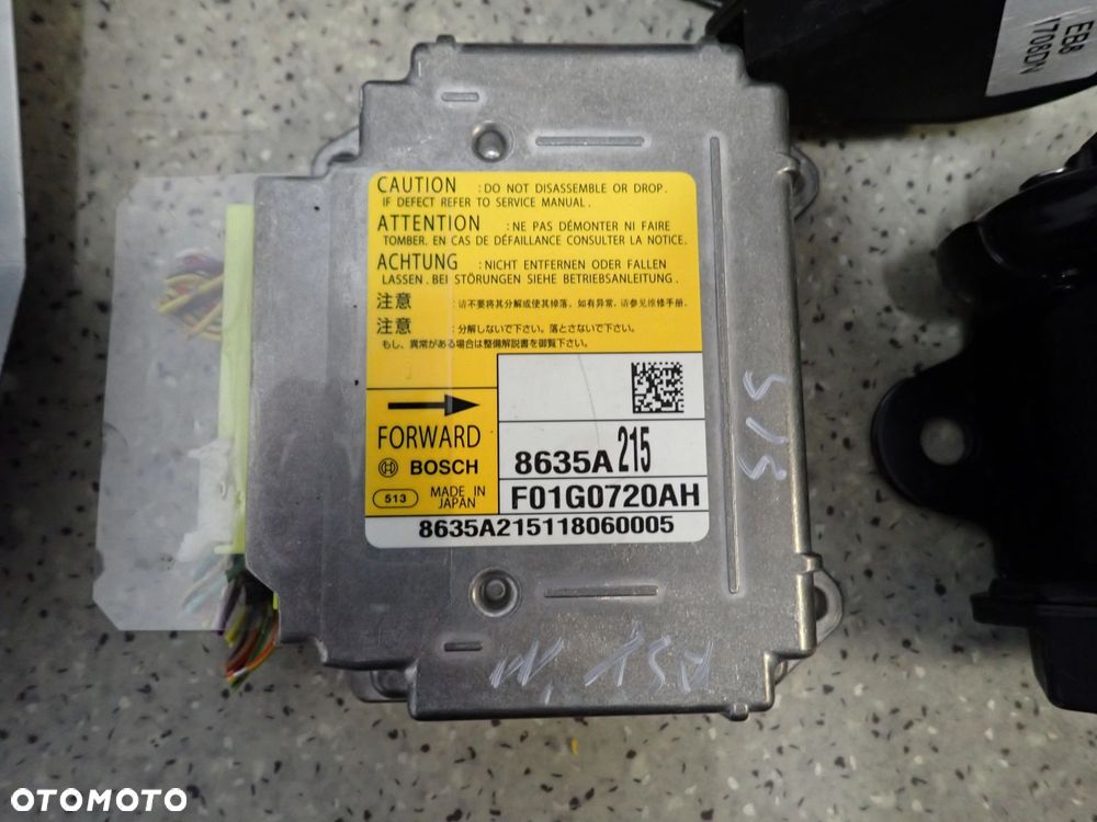 MITSUBISHI ASX 10-16 DESKA ROZDZIELCZA PODUSZKI POWIETRZNE SRS - 4