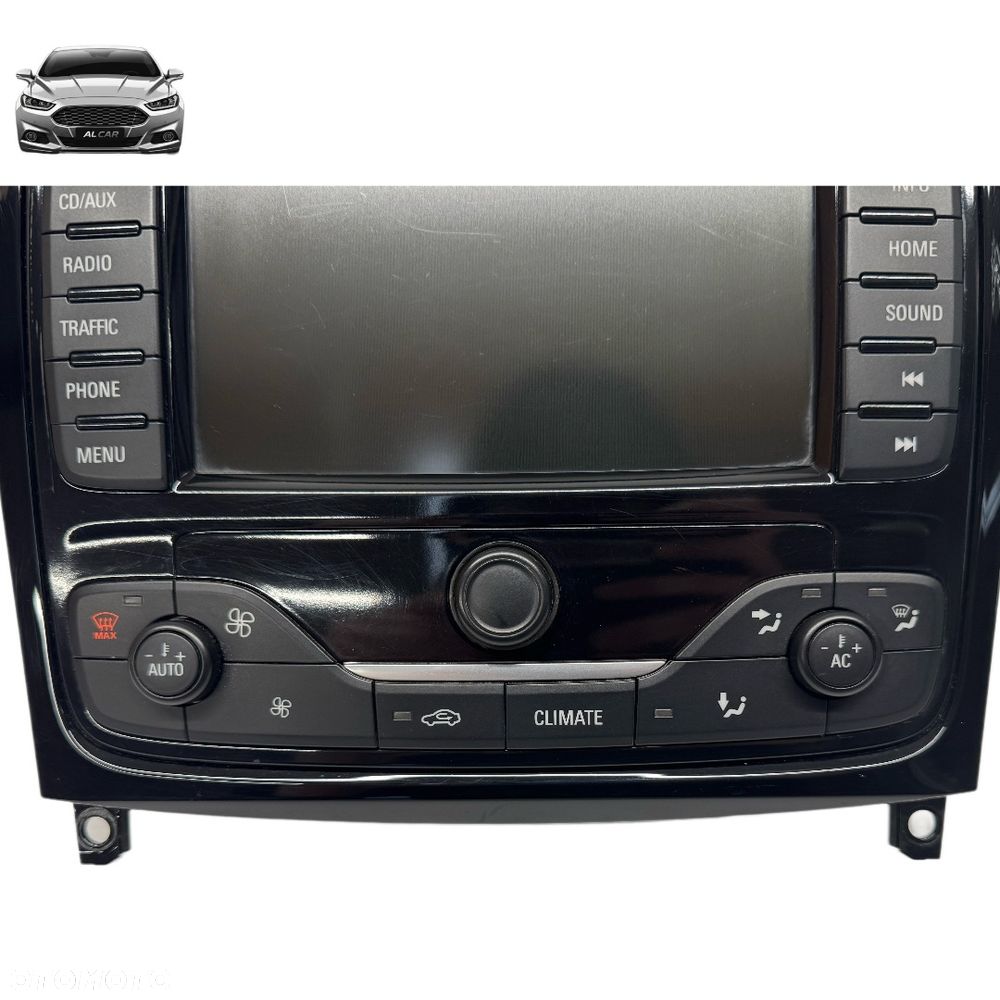 NAWIGACJA GPS FABRYCZNA FORD S-MAX MK1 LIFT MAPY 2022 PIANO BLACK - 3