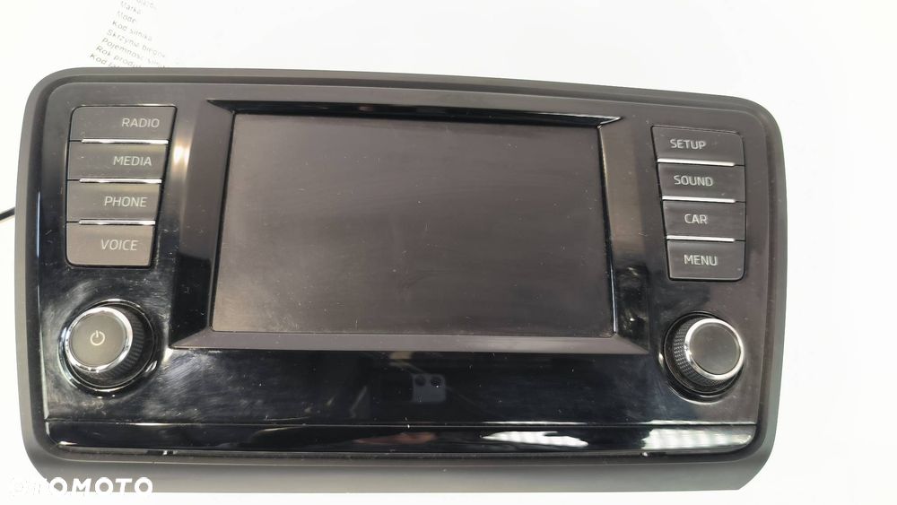 RADIO SKODA OCTAVIA III 5E0919605H - 2