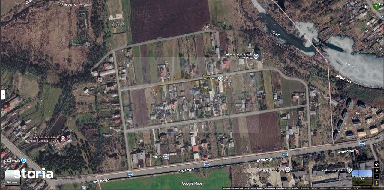 Teren de vânzare Movila – Periș | Toate utilitățile | Loturi 400 mp și - Imagine principală: 2/3