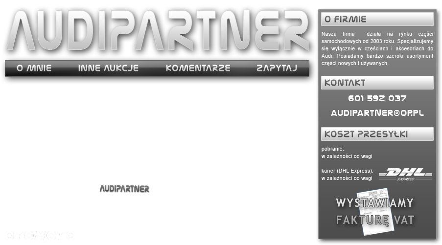 PAS PRZEDNI WZMOCNIENIE AUDI A4 B8 8K0 2008-2011 - 2