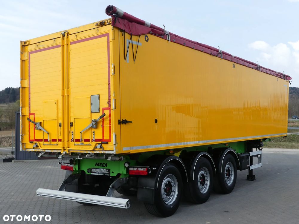 Mega WYWROTKA 50m3 / KLAPO DRZWI / 2 x SZYBER  / OŚ PODNOSZONA / - 7