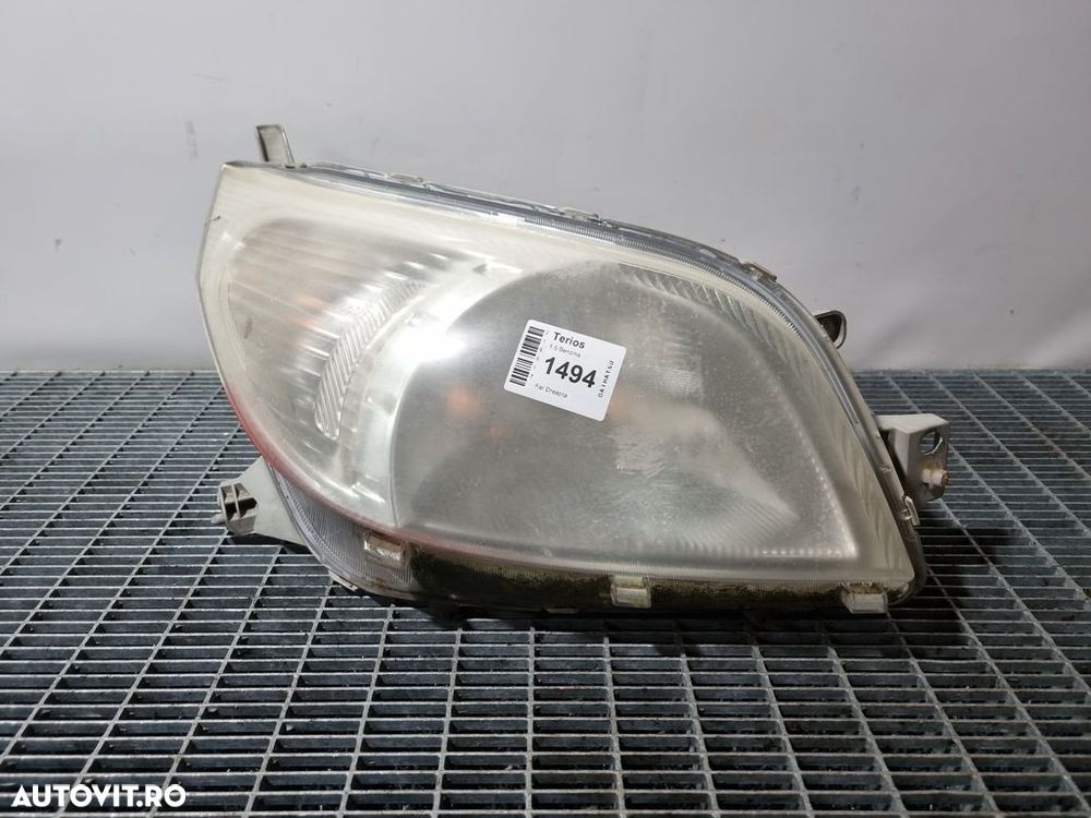 Far Dreapta Daihatsu Terios 2006 - 2010 SUV 4 Usi (1494) Fara xenon - 1