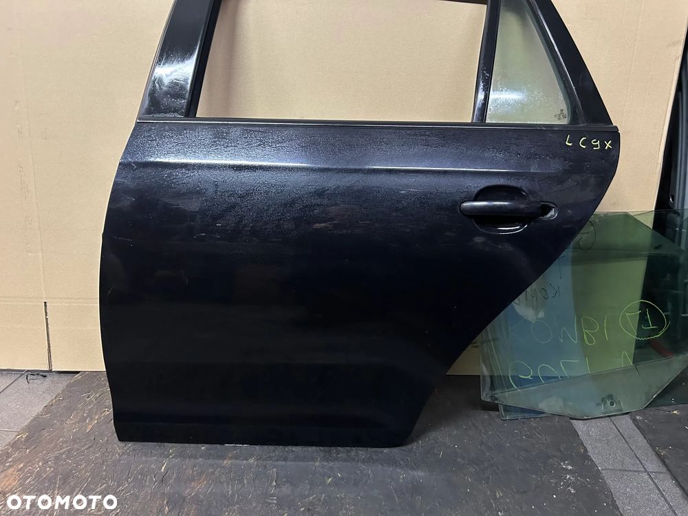 DRZWI TYLNE LEWE TYŁ LEWY VW GOLF 5 V 6 VI KOMBI LC9X CZARNE WYSYŁKA !!! - 2