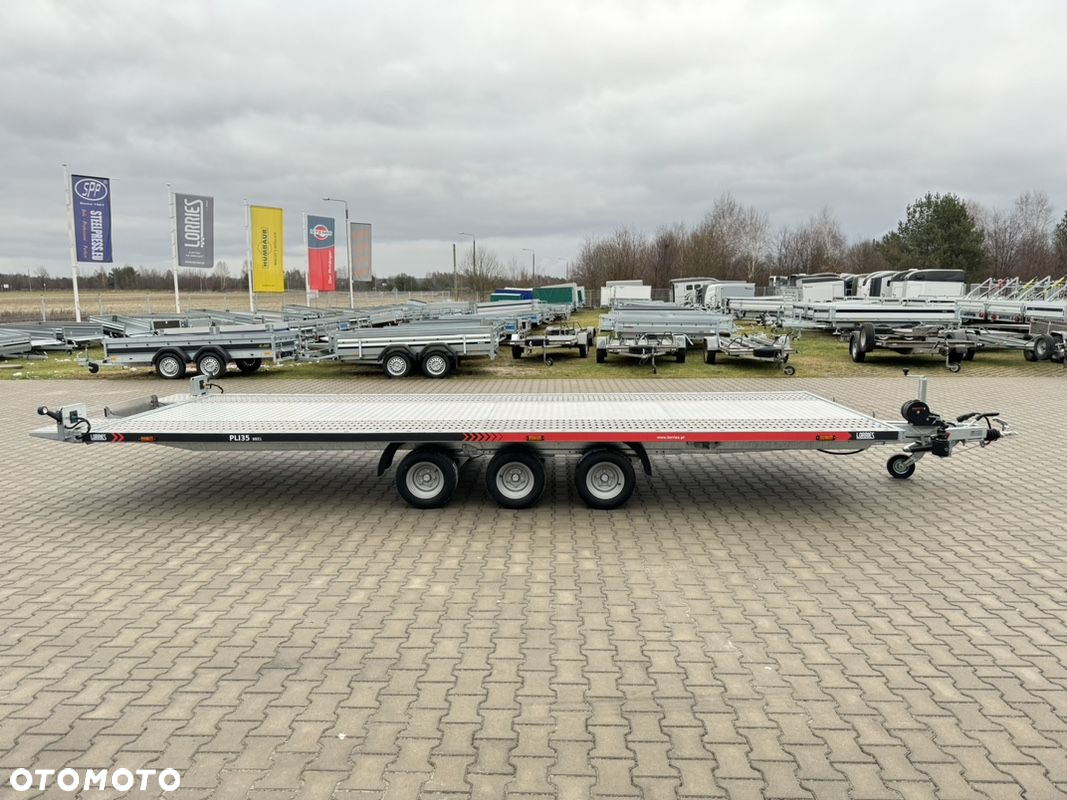 Lorries PLI35-6021 - laweta trzyosiowa uchylna lampy LED pompa hydrauliczna wypełnienie podłogi ALU - 4