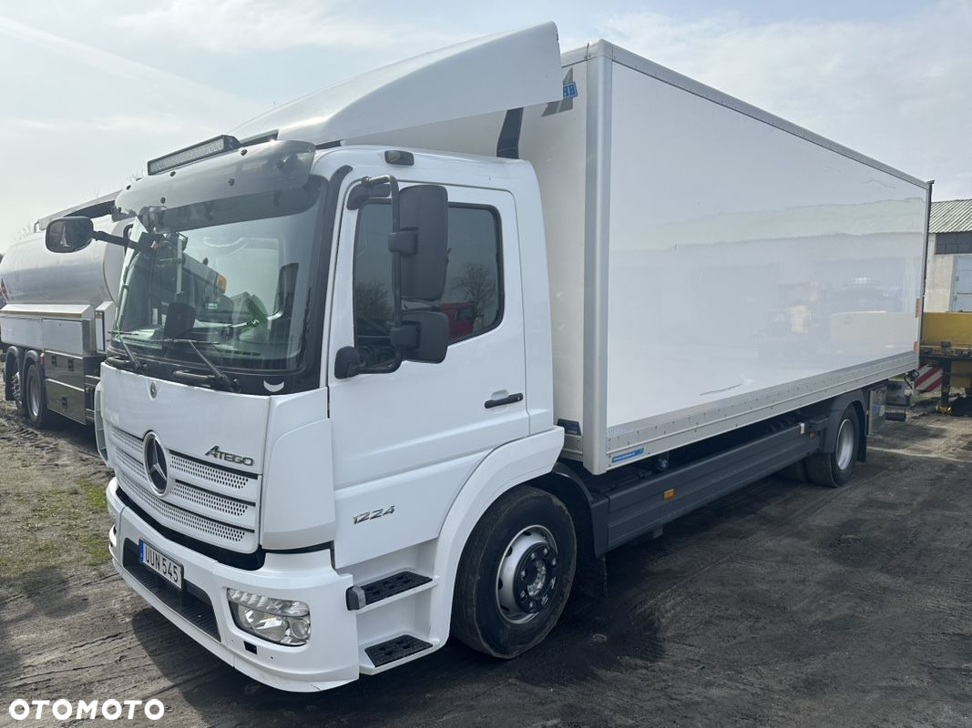 Mercedes-Benz ATEGO 1224L Kontener + Winda 6.7m ACC 16 Palet boczne drzwi6 - 3