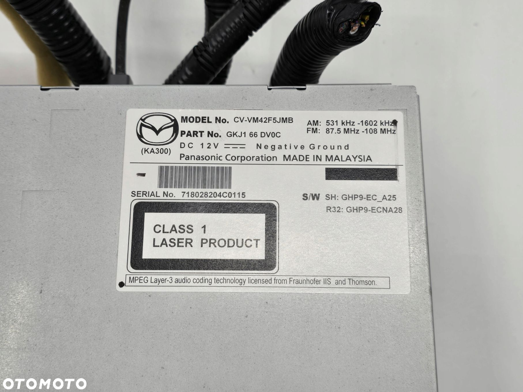 MAZDA 6 GJ 14R RADIO CD NAWIGACJA GKJ166DV0C - 3