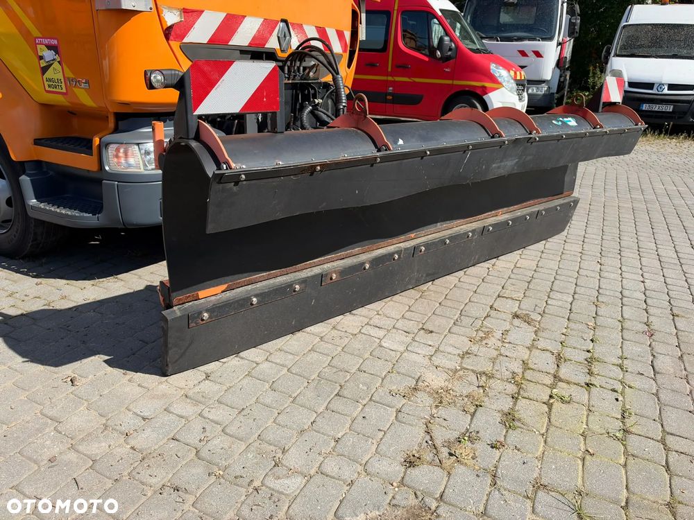 Renault Midlum 190DCi Wywrotka 3 str. Specjalny Czołownica Solarka Piaskarka ACOMETIS Pług Odśnieżny - 16