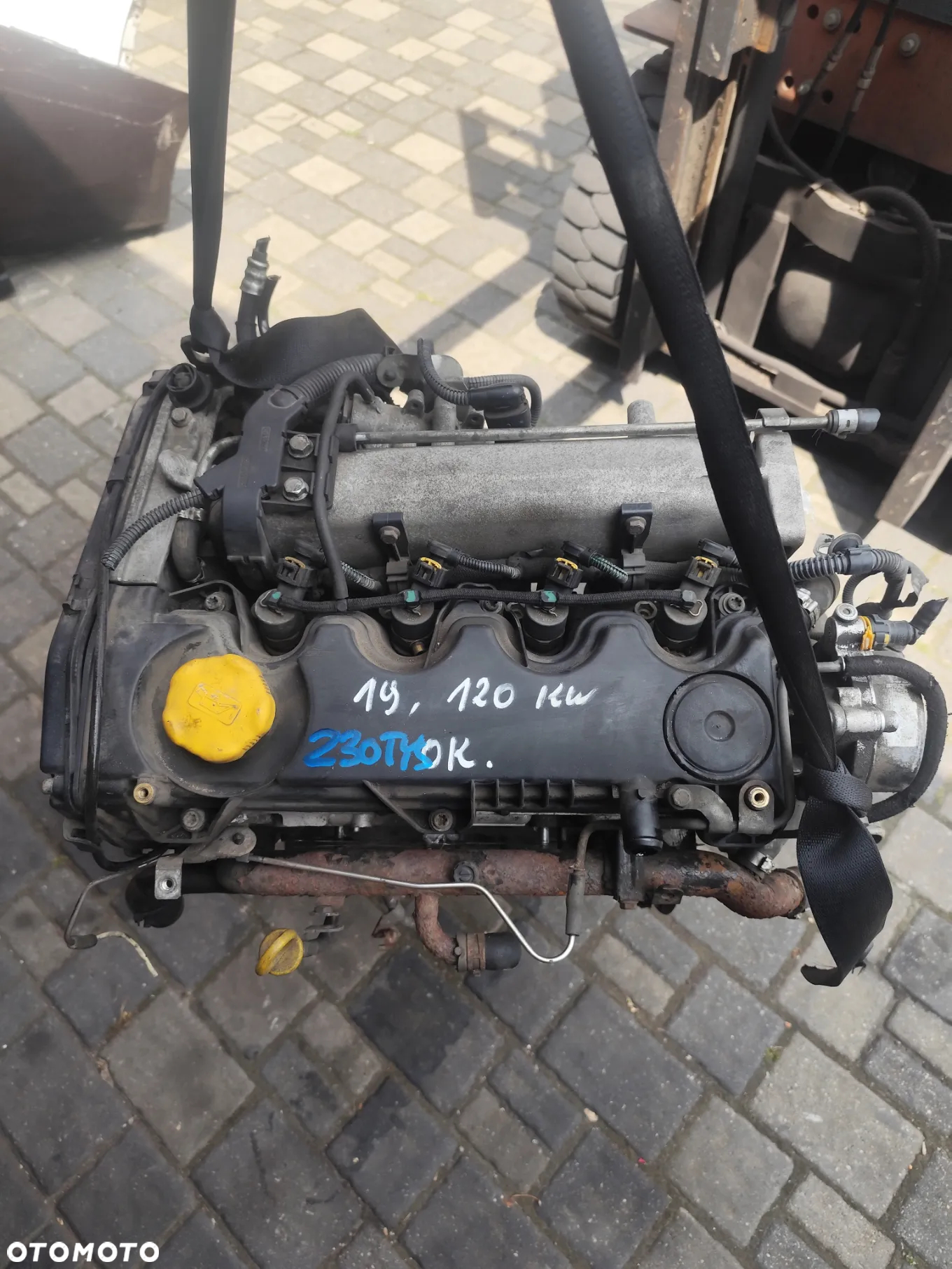 Silnik Opel Vectra C Zafira B Z19DT Przebieg 230 Tyś Km - 5