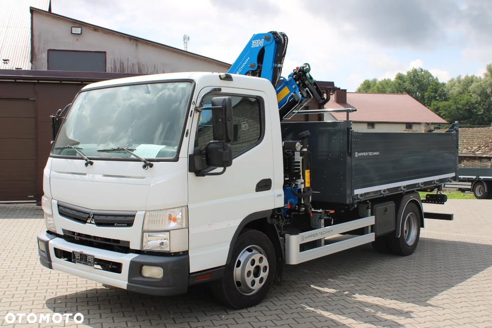 FUSO Mitsubishi Canter 9C18 Nowy 3-stronny Wywrot Kiper Wywrotka Nowy Żuraw HDS DN 7.7 S2 Ładowność: 4000 kg Fassi - 8