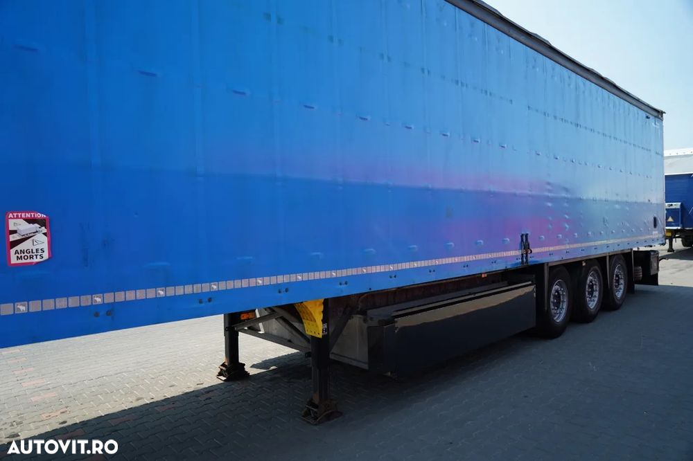 Schmitz Cargobull CORTINĂ / STANDARD / TRANSPALET / SISTEM RSAB / AXĂ RIDICATĂ / AXE SCHMITZ / 2019 / - 11