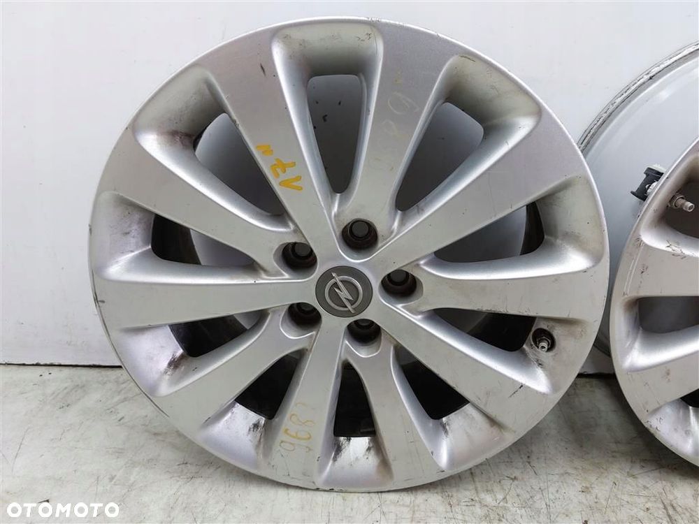 Alufelga FELGA ALUMINIOWA CZUJNIK TPS Opel Astra J IV 1.4 TURBO 7X17 5X105 - 10