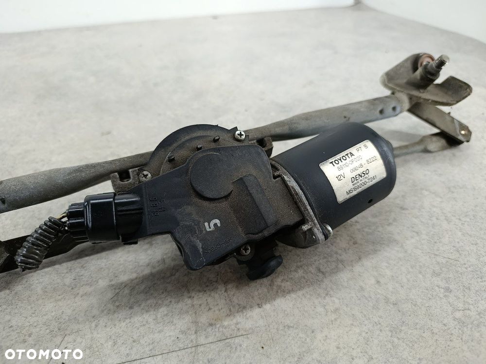 MECHANIZM WYCIERACZEK TOYOTA COROLLA VERSO II 85110-0F020 159200-7241 - 3