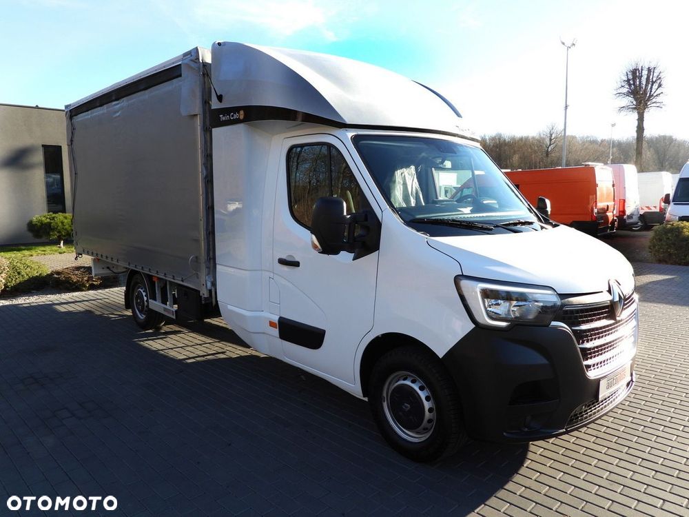 Renault MASTER PLANDEKA 8 PALET WEBASTO TEMPOMAT LEDY KLIMATYZACJA  165KM - 5