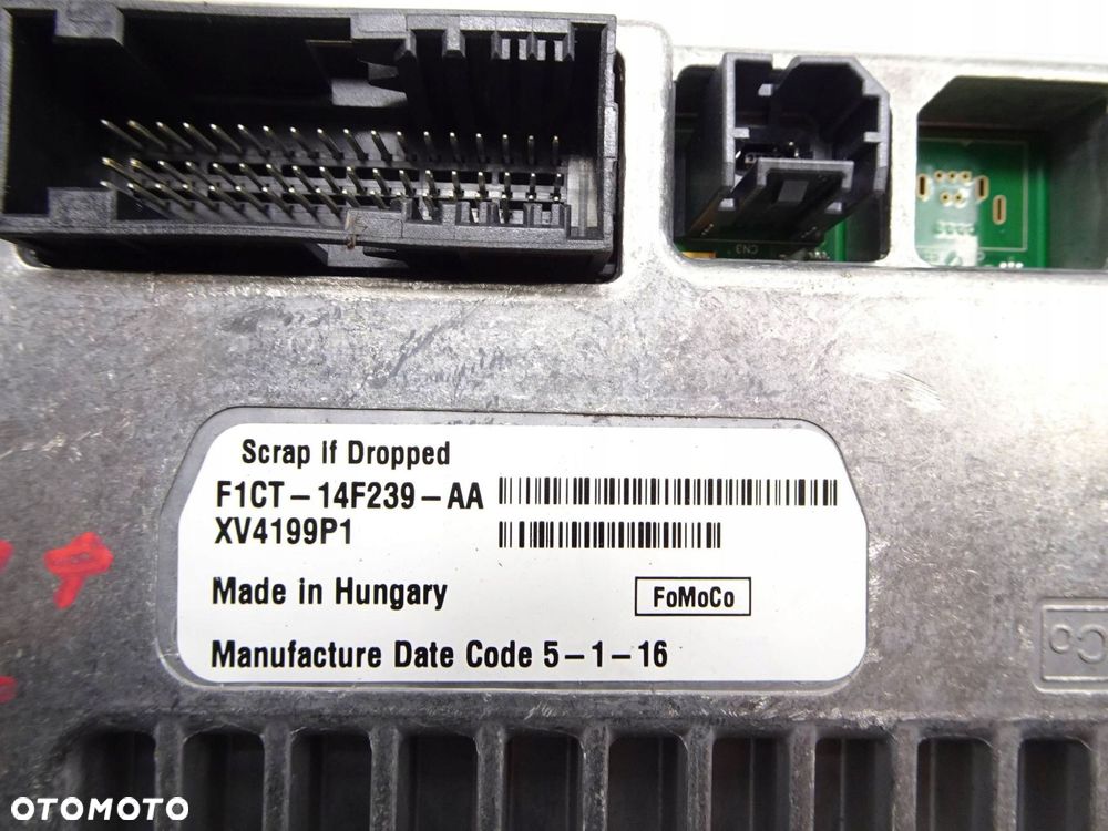 wyświetlacz ekran radia ford grand c-max mk2 lift 15-19 r. f1ct14f239aa - 6