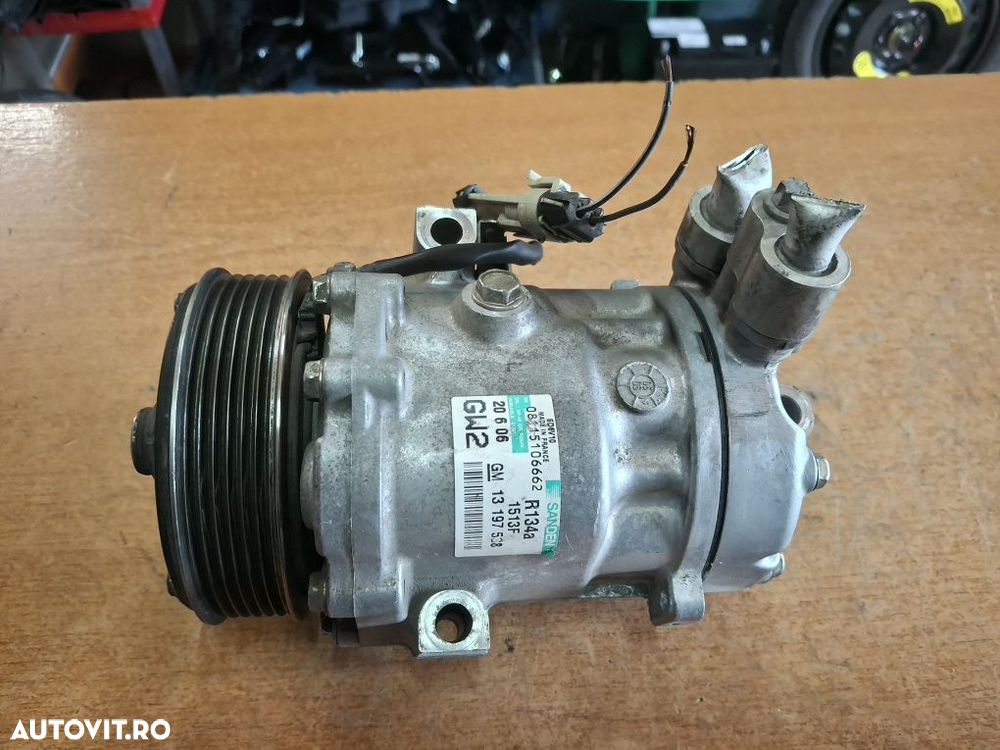Compresor aer condiționat Opel Meriva A Corsa C Combo Agila A 1.3 Cdti - 1