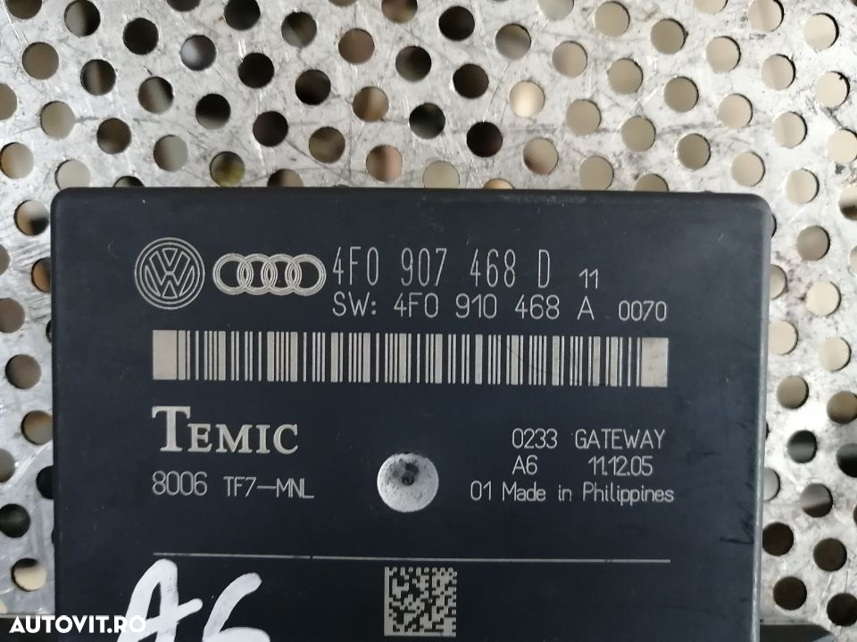Modul Control Central Gateway Audi A6 4F C6 Cod 4FD - 4
