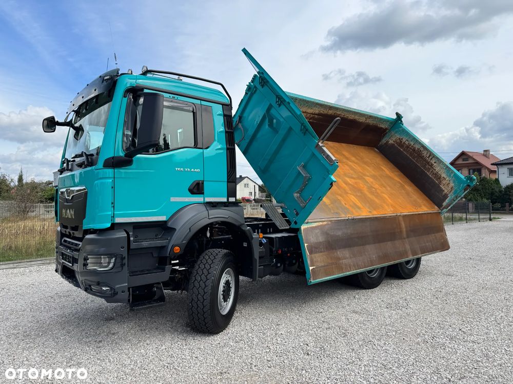 MAN TGS 33.440, 6x6, MEILLER KIPPER - BORDMATIC - 4