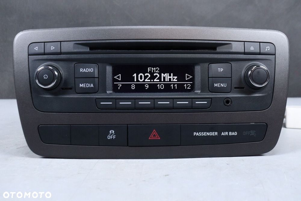 Radio Fabryczne Seat Ibiza IV 6J LIFT 12-15 MP3  KOD - 1