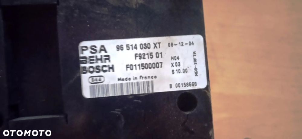 Panel klimatyzacji Xsara Picasso 96514030xt - 2