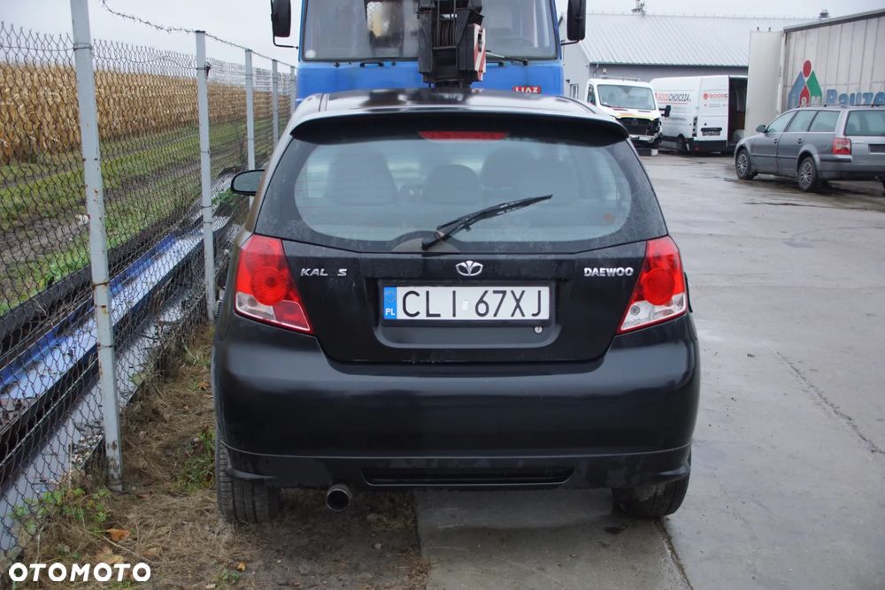 Auto na części - Daewoo Kalos 1.4 E-TEC II 94 KM F14D3 2005R Silnik Skrzynia Drzwi Maska Klapa Błotnik Zderzak Lampa Lusterko Klamka Deska Kokpit Sterownik Moduł Licznik Kierownica Panel - 5