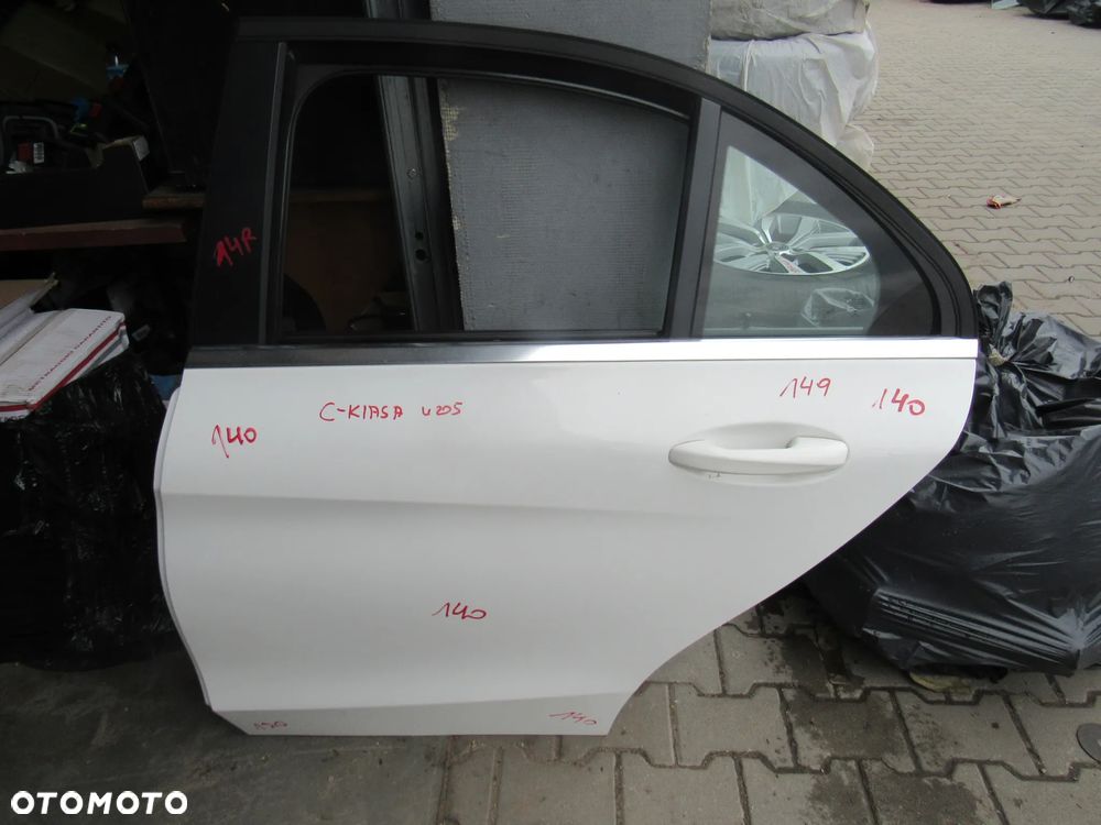 mercedes w205 c klasa tył lewe prawe drzwi sedan149 - 1