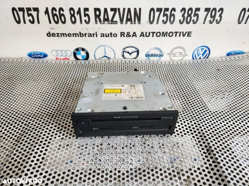 Unitate MMI Multimedia Navigatie 3GP 3G+ Audi A8 4H D4 An 2010-2011-2012-2013-2014-2015-2016-2017 Cod 4H0035666N Dezmembrez Audi A8 3.0 Tdi Motor CLA Cutie NNY An 2010-2011-2012-2013-2014-2015-2016-2017 - Dezmembrari Arad - 3