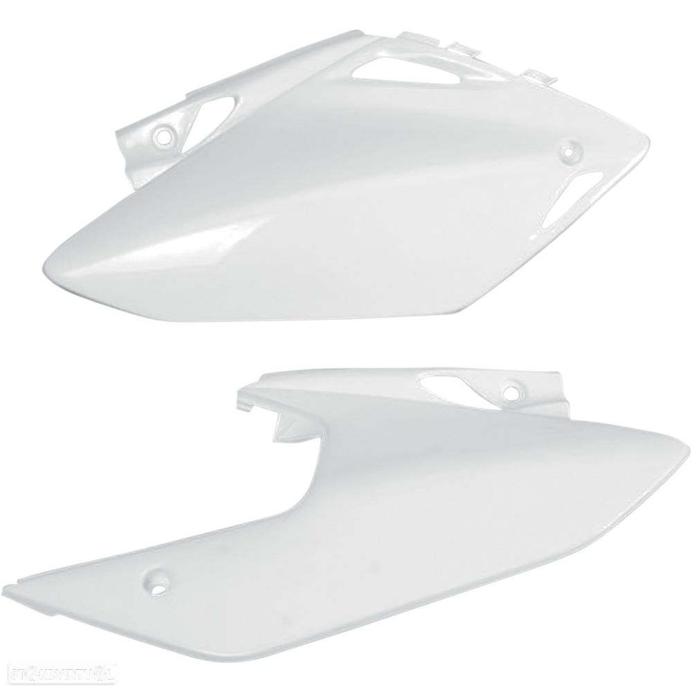 paineis laterais traseiros ufo branco honda crf 450x - 1