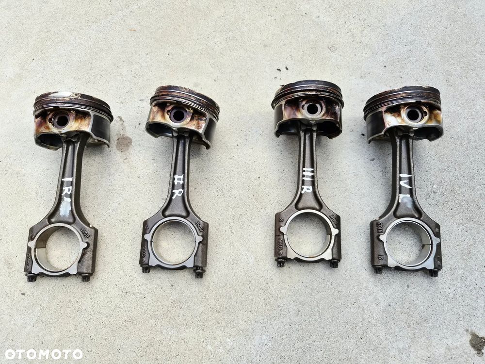 Tłok Korbowód Silnika 2.0 TFSI TSI 082243R 06HB Audi VW Seat Skoda - 1