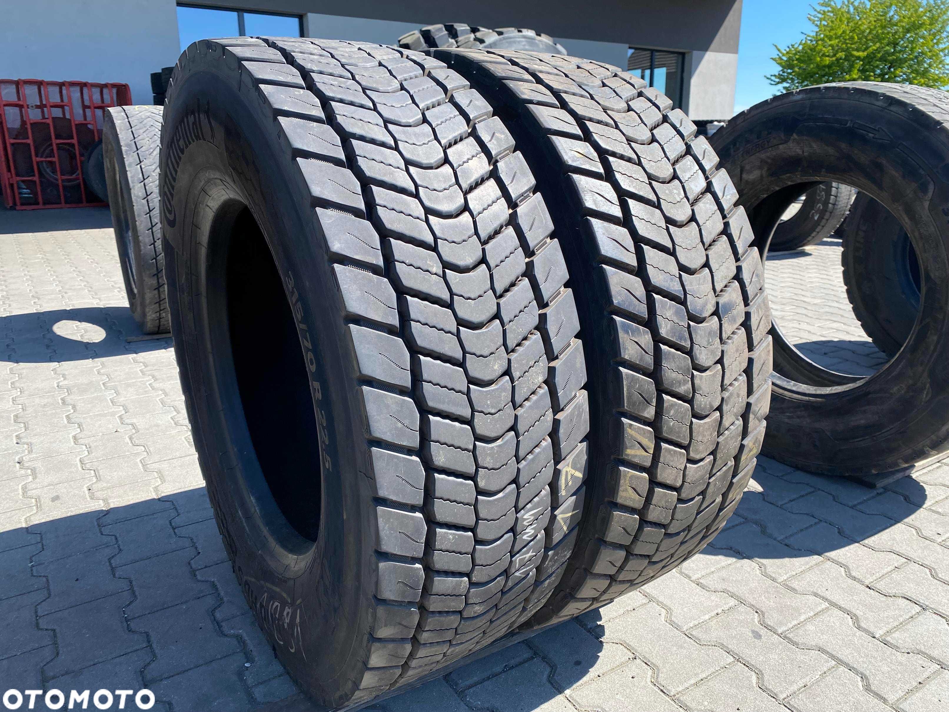 Opony 315/70R22.5 CONTINENTAL CONTI HYBRID HD5 Napędowe 17-18mm - 1
