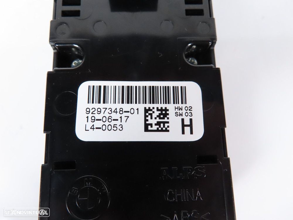 Interruptor / Botão vidros Esquerdo/Frente Usado / Original BMW X5 (F15, F85)/BM... - 4