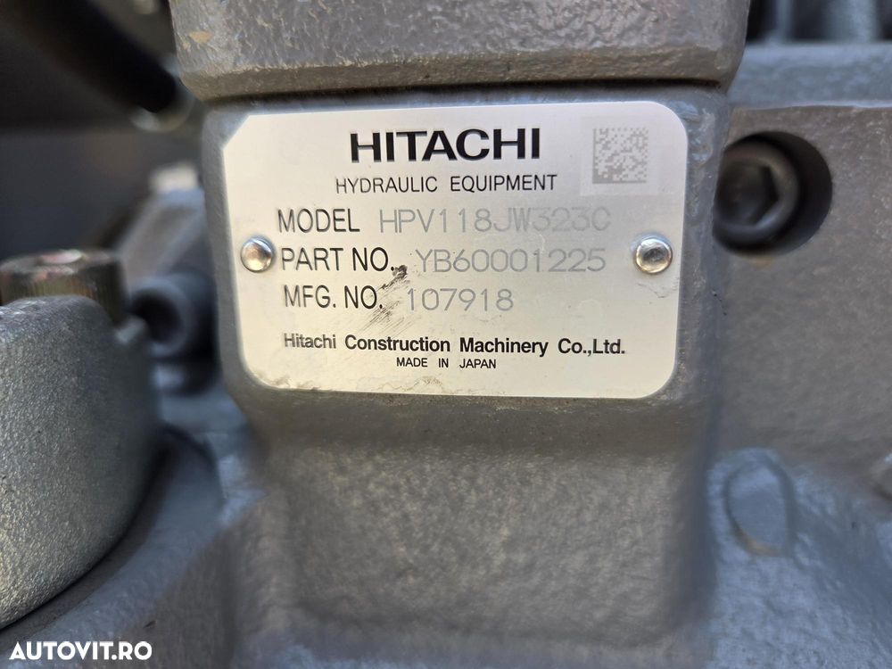 Hitachi 22tone, ZX220, 2025, 8h, NOU, CUPA 1,3mc, inst picon pe brate, aer conditionat, scaun operator pneumatic, CE, posibilitate leasing 5 ani-PROMOTIE 109.500 EUR+Tva - 17