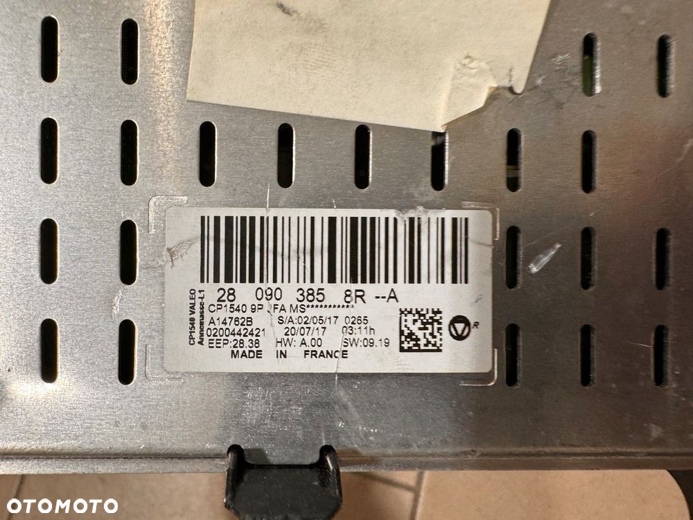 Wyświetlacz nawigacji Renault Scenic IV 280903858R - 4