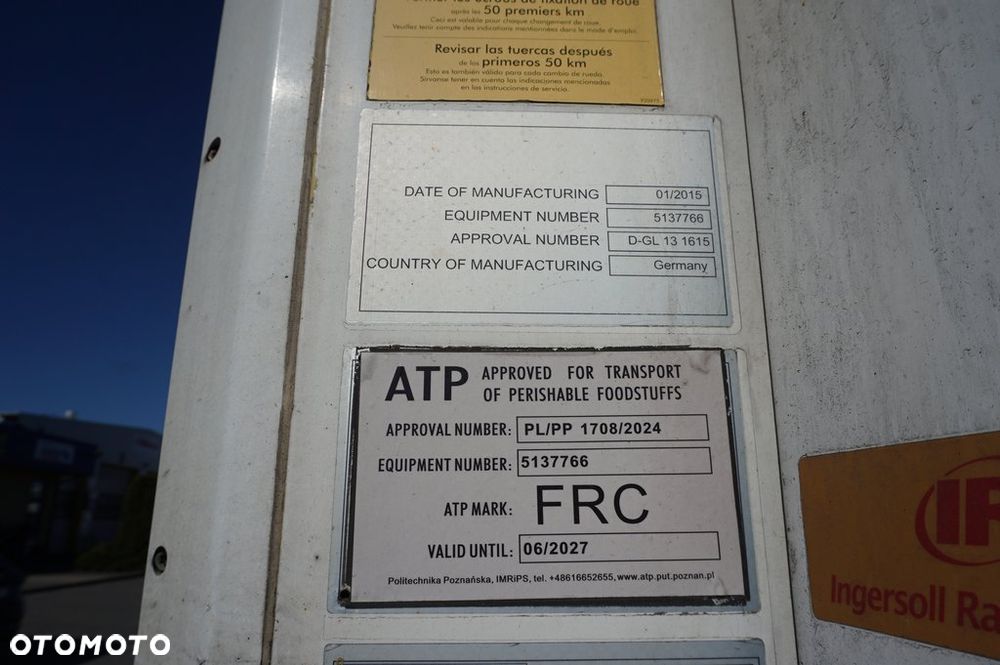 Schmitz Cargobull CHŁODNIA THERMO KING SLX 300 * 2015 * - 11