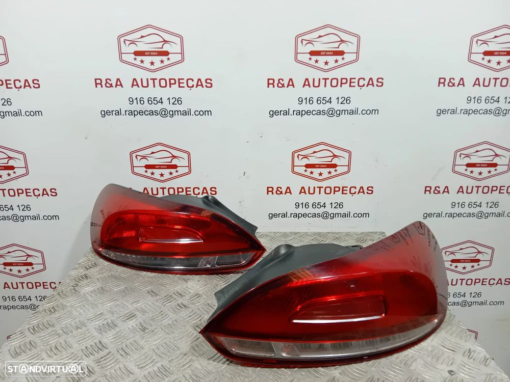 Farolim Trás Traseiro Esquerdo Vw Scirocco Original - 12