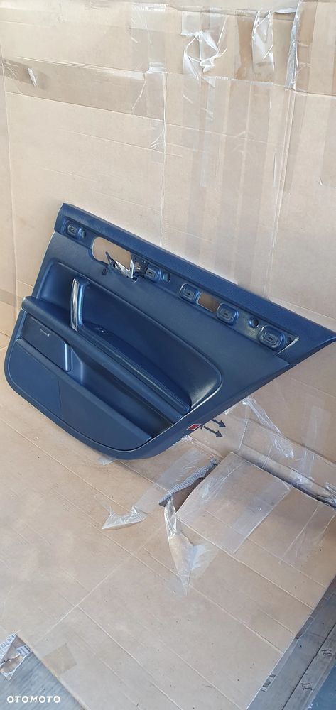 Boczek tapicerka prawy tył tylna prawa skóra VW Phaeton - 3
