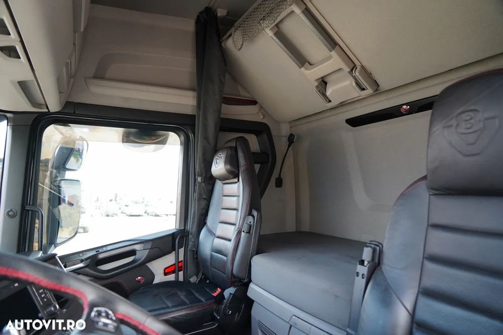 Scania S 580 / V8 / RETARDER / I-PARK COOL / FULL AIRMATIC / JANTE DIN ALIAJ / PIELE / ANVELOPE 100% / - 26