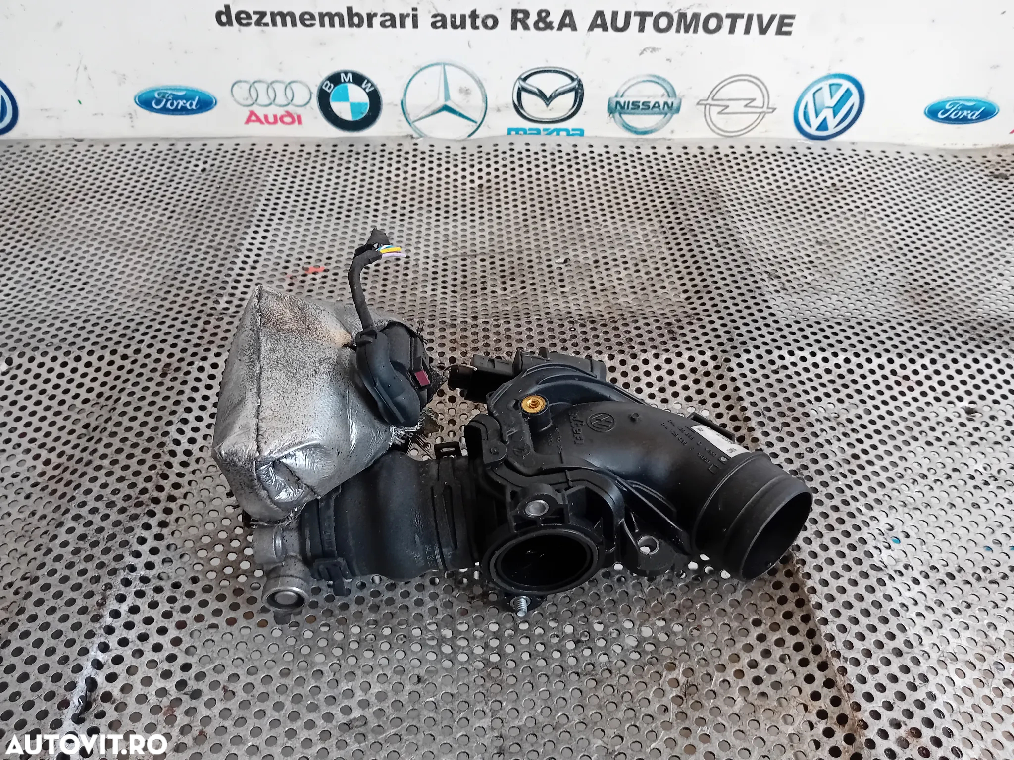 Tubulatura Tub Cot Intercooler Audi A6 C7 A5 A4 Q3 Q5 2.0 Tdi Cod 04L129635D/F Motor CNH Cutie Automata NYU - 2