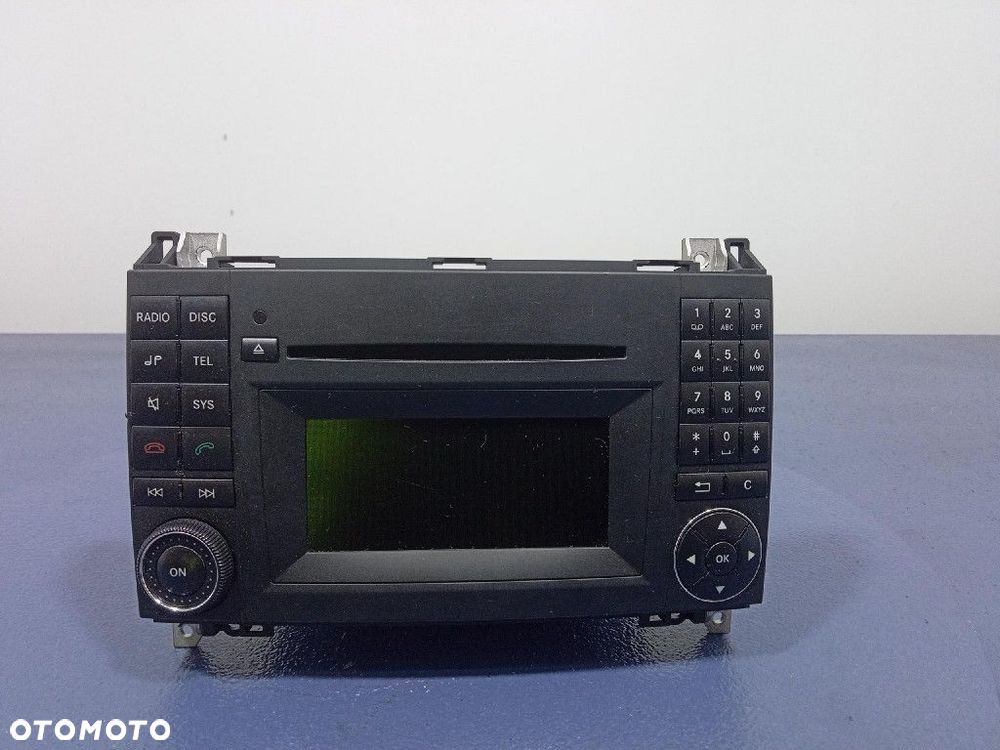MERCEDES B  KLASA W245 LIFT RADIO FABRYCZNE CD  A1698705494 - 1
