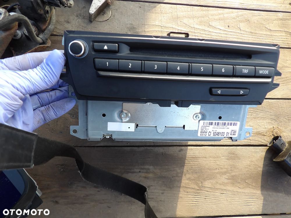 BMW - E90,E80 - KOMPLETNA NAWIGACJA CIC - MONITOR , KONTROLER , STACJA - KOMPLET - 9240957  9215646  9248103 - 6