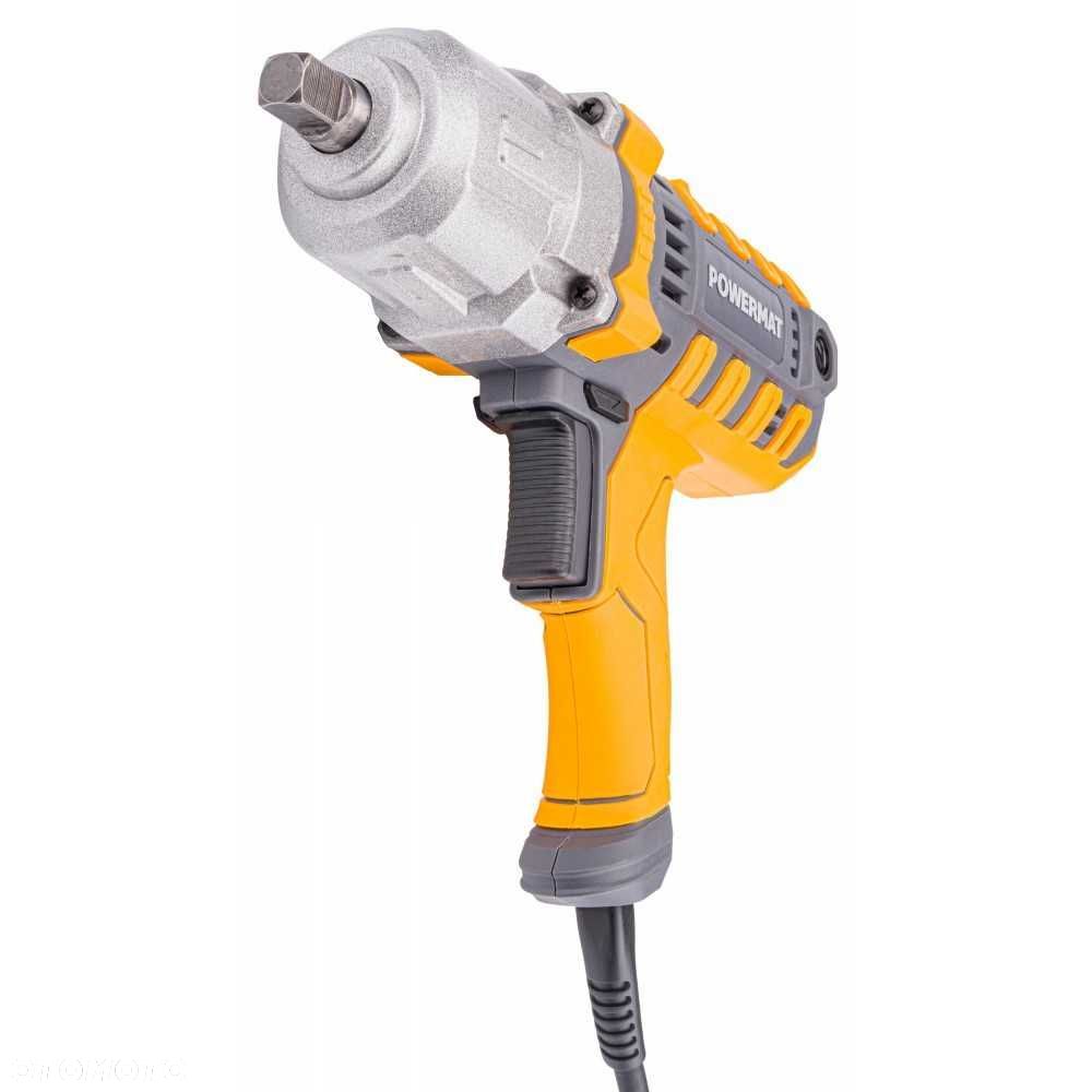 MOCNY klucz udarowy elektryczny + NASADKI Powermat - 5