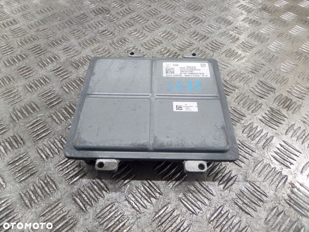 sterownik opel astra k 55493025 5549 3025 e98 - 1