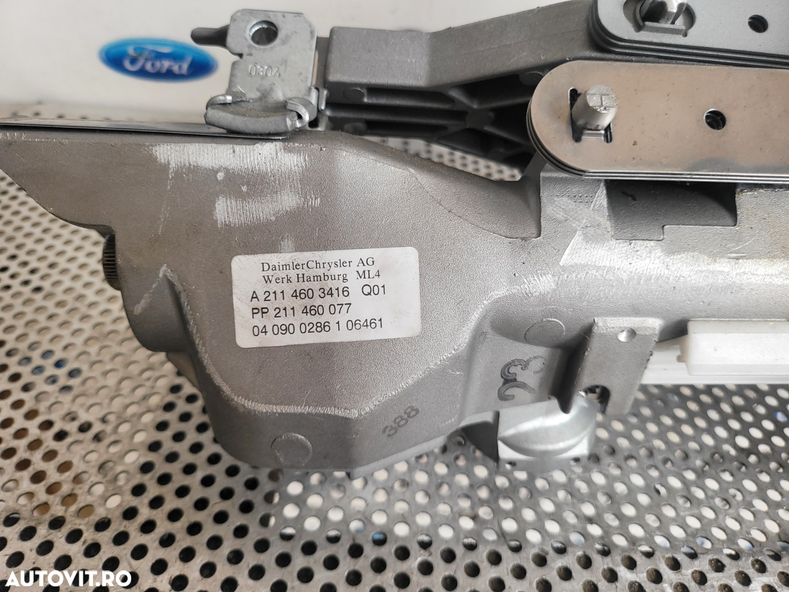 Coloana Ax Volan Imobilizator Mercedes E Class W211 Volan Stanga Dezmembrez Mercedes E Class W211 2.7 Cdi Automat Cod Motor 612 Volan Stanga Xenon - 6