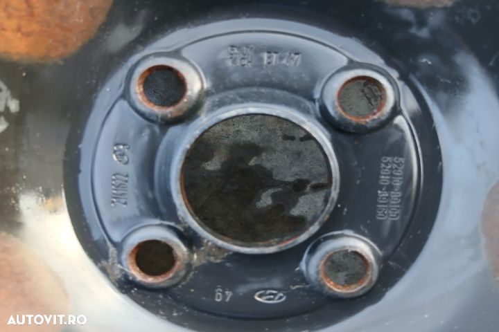 Janta tabla cu anvelopa 14 52910-B9100 52910-B9150 5JX14CH ET47 175/6 - 3