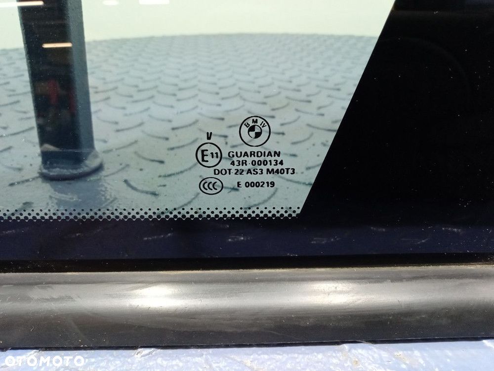 BMW X5 E70 SZYBA KAROSERYJNA TYŁ PRAWA 7207876 - 3