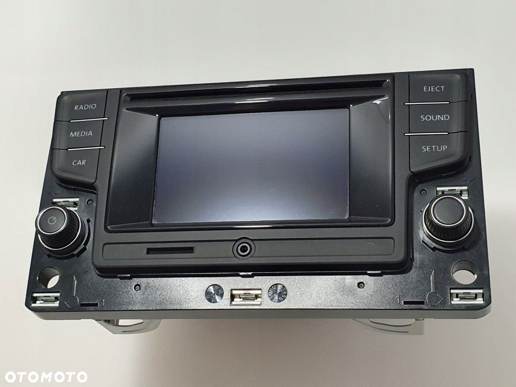 VW GOLF VII SPORTSVAN 2014r ORYGINAŁ RADIO 2DIN 510035867 SUPER STAN EUROPA - 5
