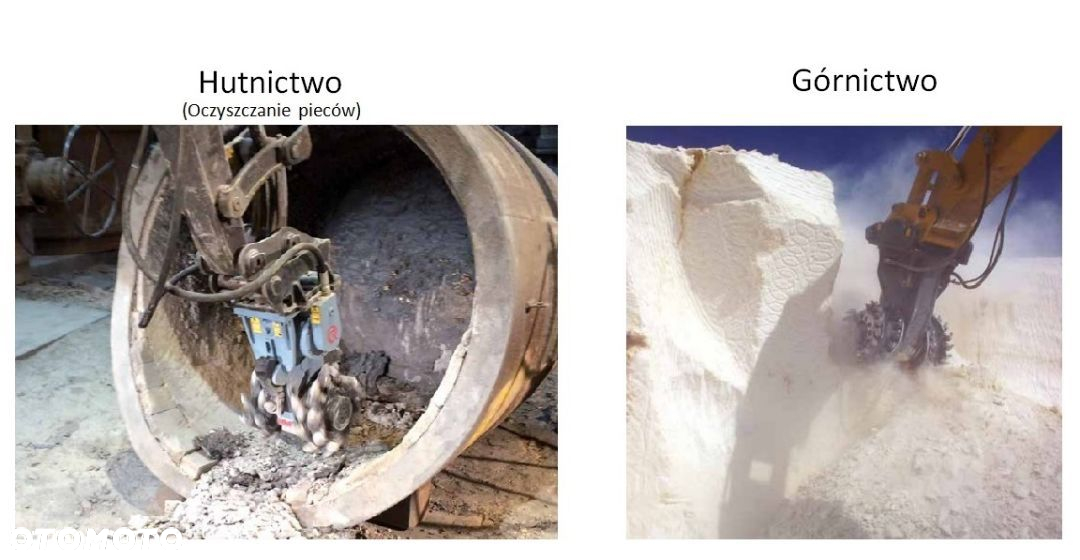 Frezarka Głowica frezująca RockWheel D10 koparka 8-12 t - 8