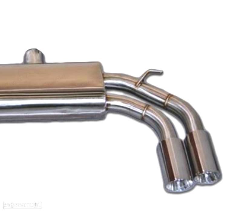 LINHA DE ESCAPE PARA AUDI A3 8V S3 13-CROMADO - 2